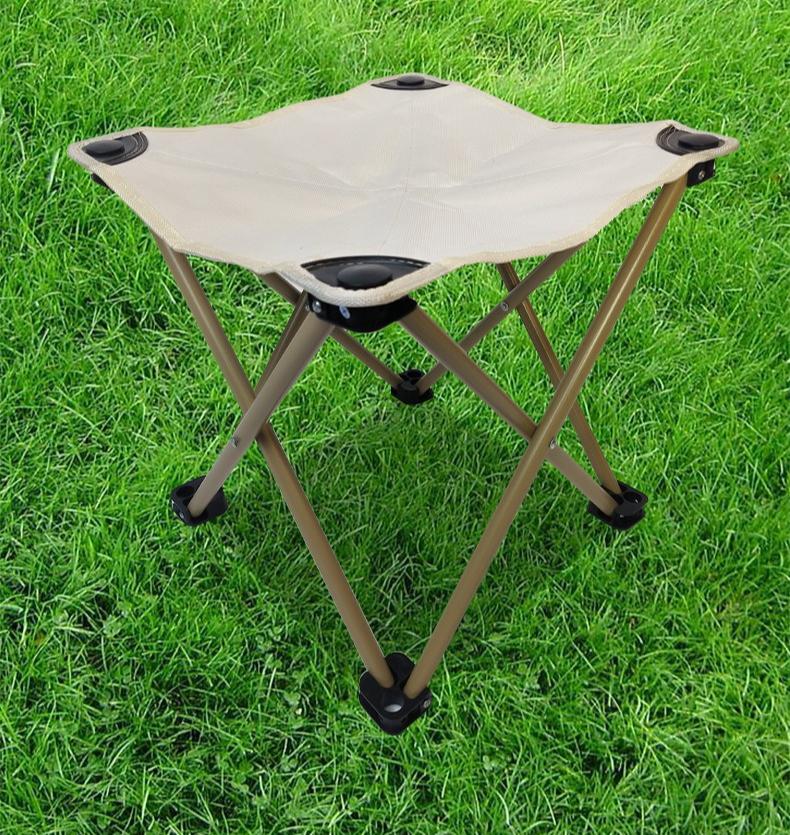 Camping folding chair portable train high-speed rail no seat art sketching fishing lightweight folding stool small Mazza