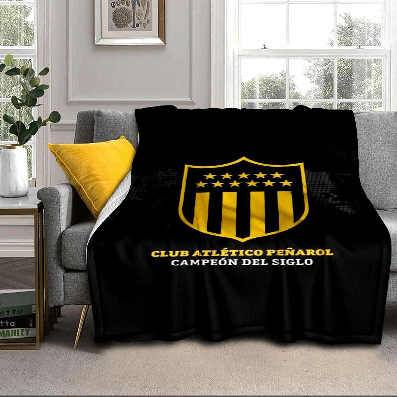 Penarol Football Club Portable Blanket/Soft Blanket Bedding Blanket Suitable for Travel Camping Living Rooms Offices Sofas Fan Gifts