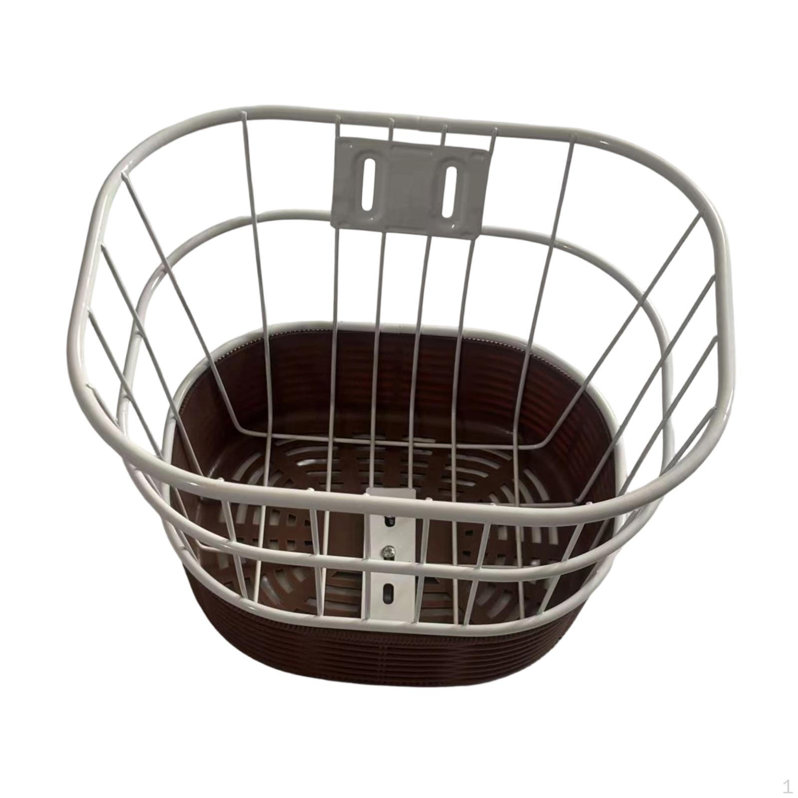

Bike Front Basket, Large Capacity Premium, Durability, Easy to Install Practical Bicycle Storage