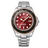 Sea Cruise Watch Solar Powered Water Resistant Mineral Glass Red Dial SCS42B-SPRE Men's