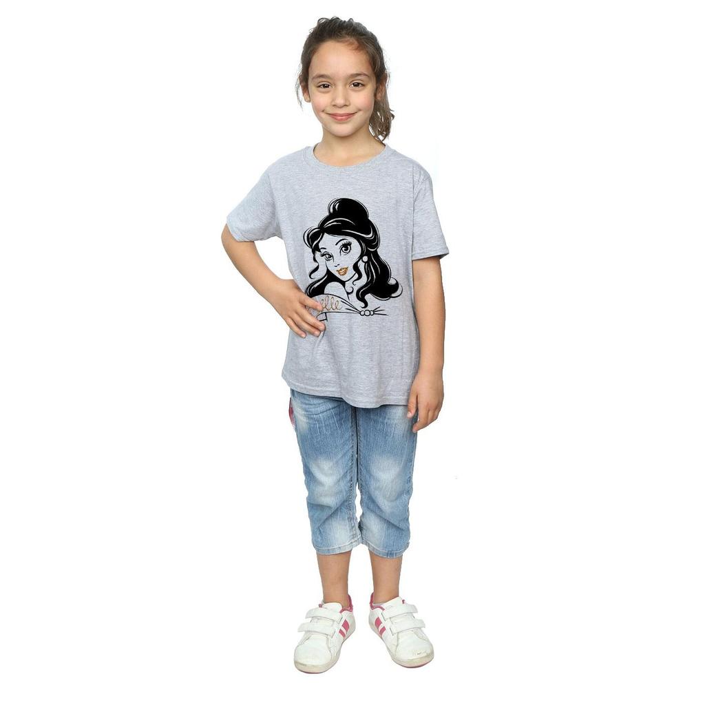 Beauty And The Beast Girls Belle Sparkle T-Shirt
