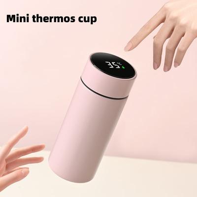 200ML Intelligente Thermosflasche Intelligente Temperaturanzeige Edelstahlflasche Vakuumflaschen Fürs Auto Geeigneter Kaffeebecher