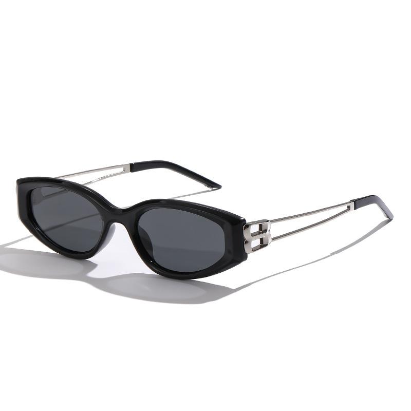 Retro G Cat Eye Sunglasses Futuristic Sunglasses Loop Single Sister Concert Sunglasses