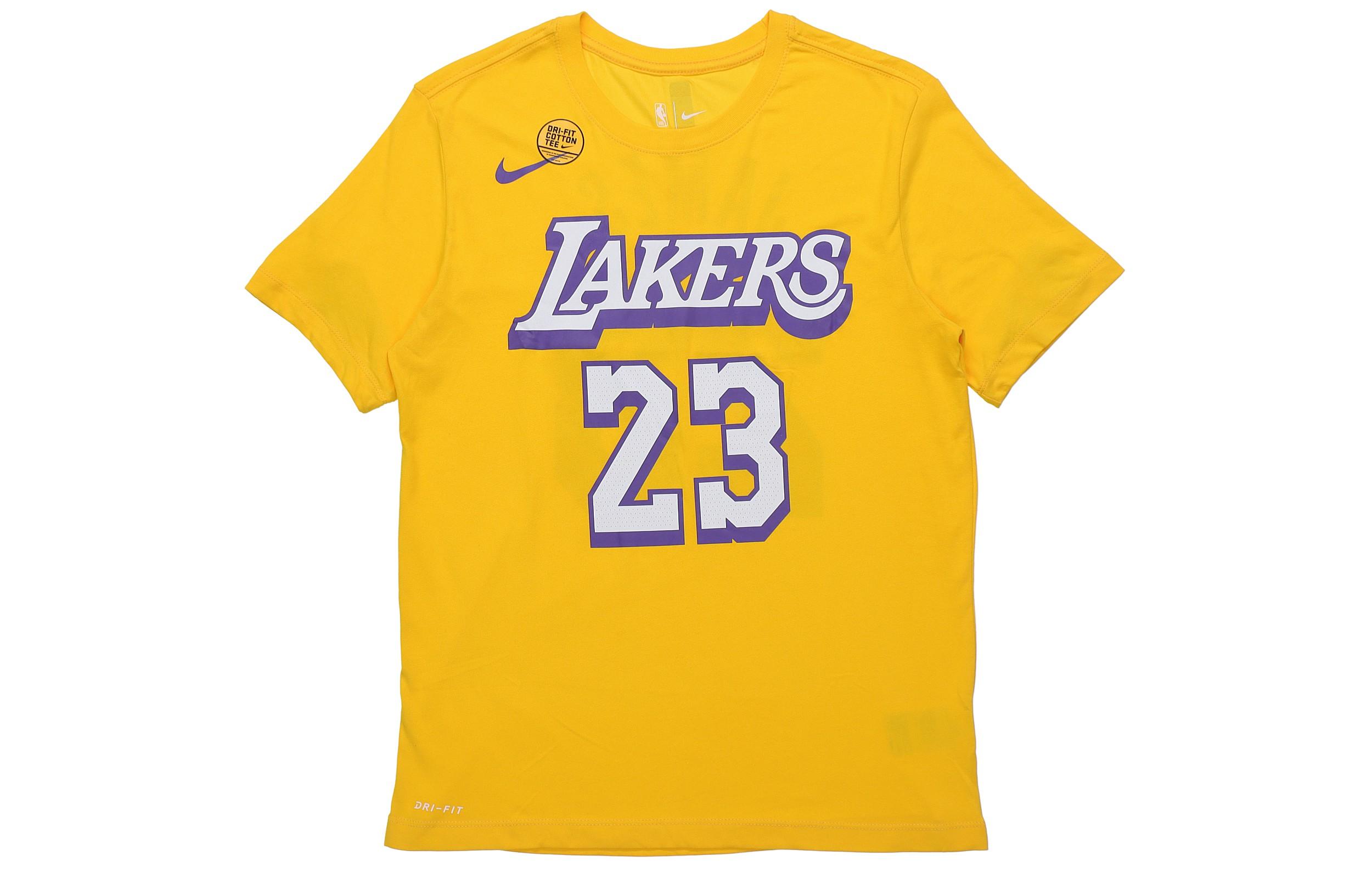 Nike X NBA T Shirt Men s Yellow BV8796-705 S