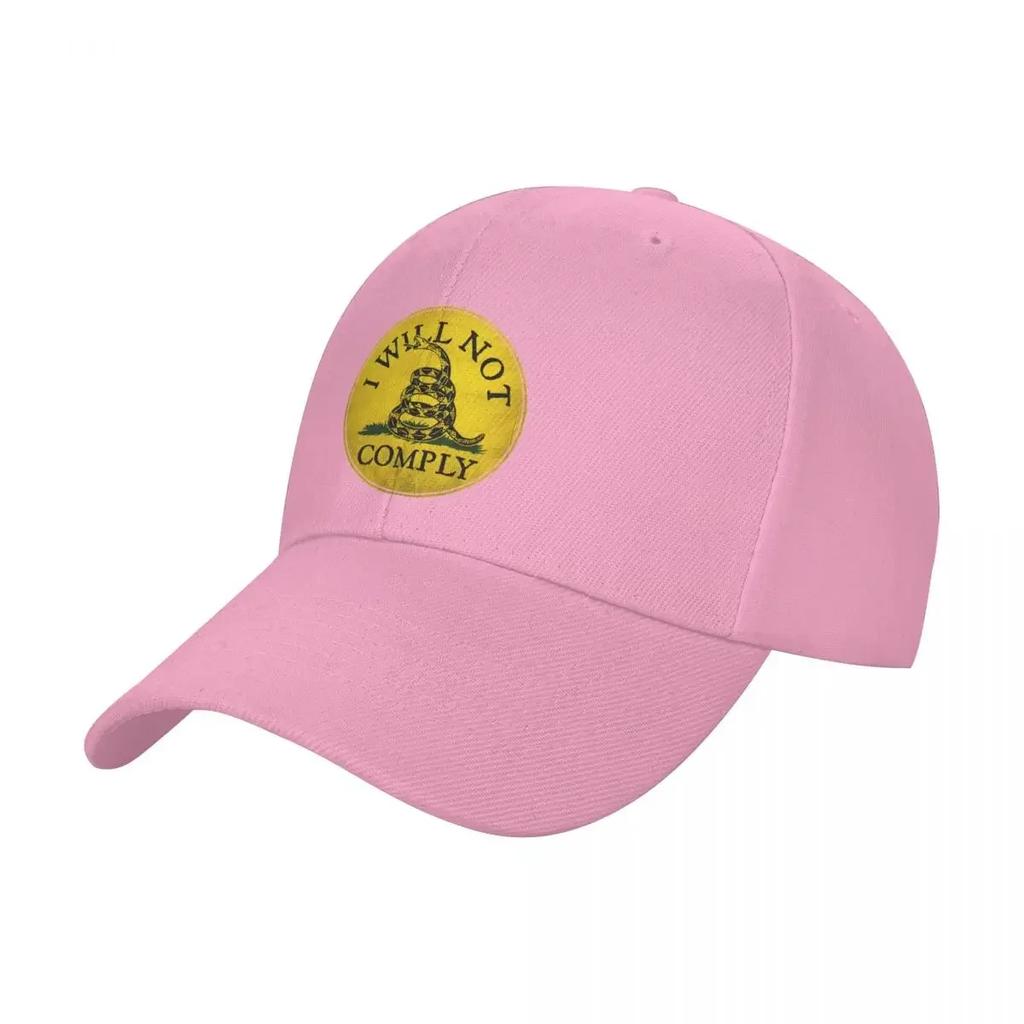 New I Will Not Comply With Dont Tread on Me Rattlesnake Baseball Cap Trucker Hat sun hat Hat Unisex For The Sun For Unisex Womens