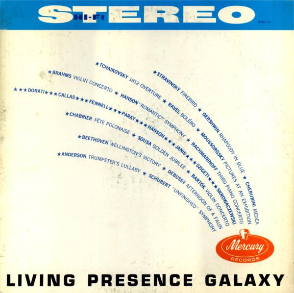 

LP Record VARIOUS - Living Presence Galaxy SRD10 Mercury US Classical Used