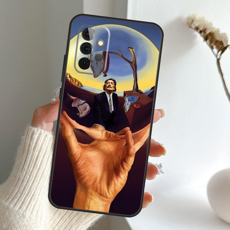 Salvador Dali Art Case For Samsung Galaxy A16 A26 A36 A56 A55 A35 A15 A54 A34 A14 A52 A32 A12 A13 A33 A53 A17