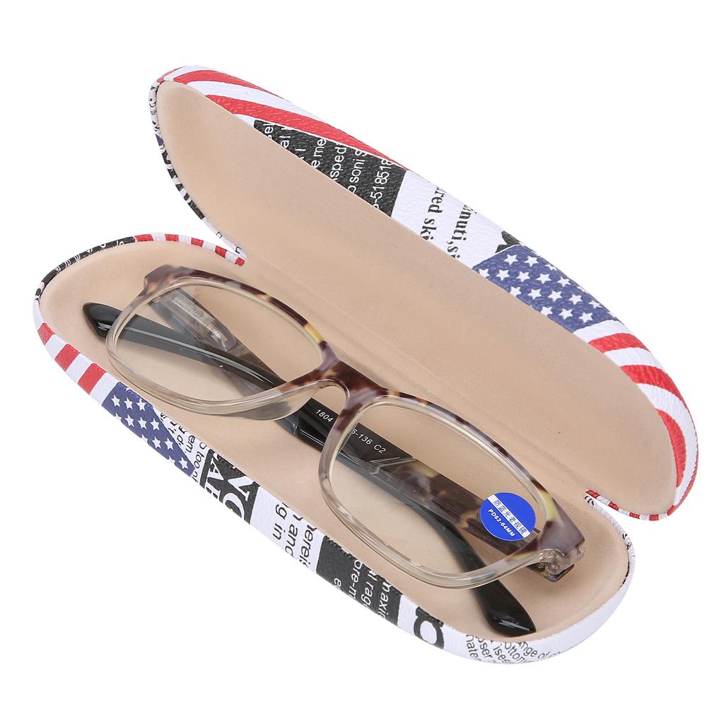 Gray Pattern Frame Stylish Reading Glasses Unisex Elderly Simple Presbyopic Glasses