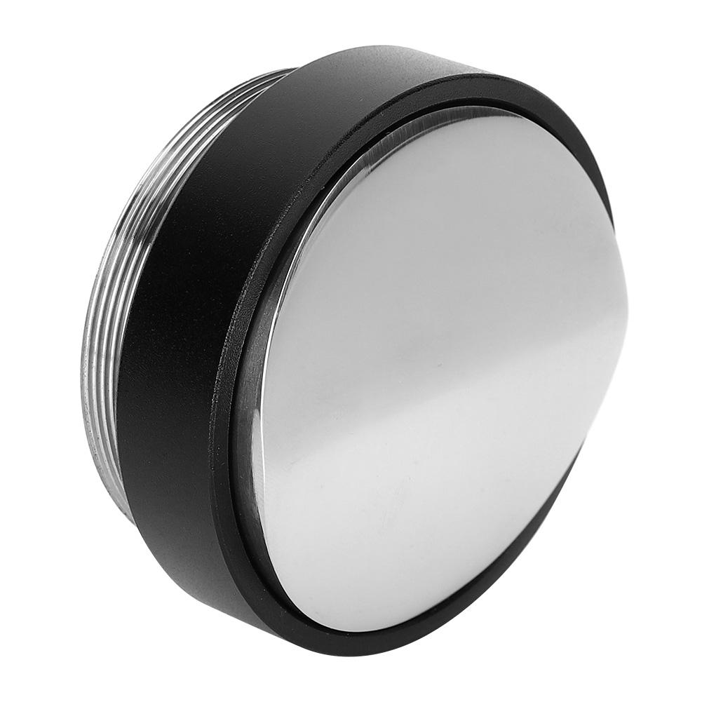 Household Kitchen Reusable Stainless Steel Coffee Tamper Powder Press Hammer 58mm Black