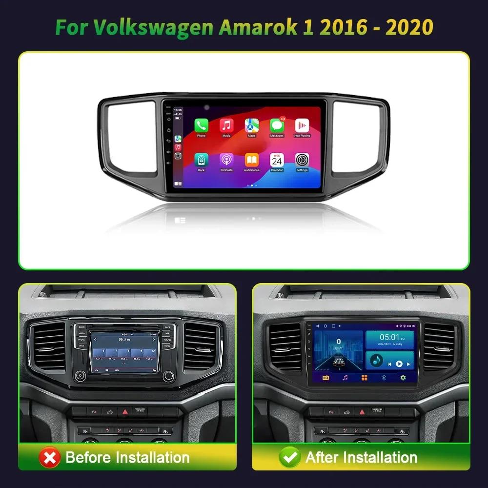Android 13.0 Pentru Volkswagen Amarok 1 2016-2020 Radio Auto Player Multimedia 4G Navigație GPS Wireless Carplay Video Cameră 360