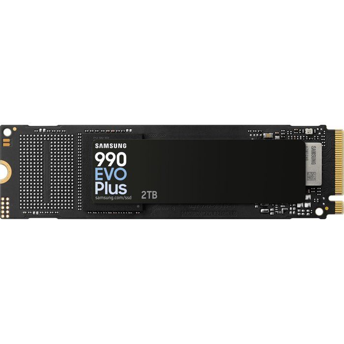 SAMSUNG - 990 EVO Plus - Interne SSD - 2 TB - NVMe M.2 PCIe 4.0x4 - Lesegeschwindigkeit bis zu 7.250 MB/s