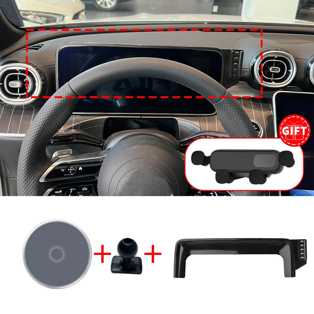 Fit for Mercedes-Benz C-Class 2025-2025 C CLASS W206 Navigation Phone Holder Mount Customized Car Accessoires