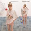UNIFREE Sweet Pony Print Casual T-Shirt