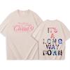 Megan Moroney Cloud 9 Tour Its A Long Way Down Tshirt Men Women Harajuku Short Sleeve Oneck Casual top Gift Springsummer new