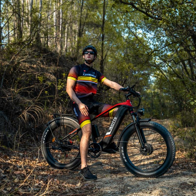 DUOTTS F26 Electric Bike 1500W Dual Motor 48V 20AH 26 "Fat Tire E-BIKE Adult E-Mountain MTB, Full Suspension, Hydraulic Brake