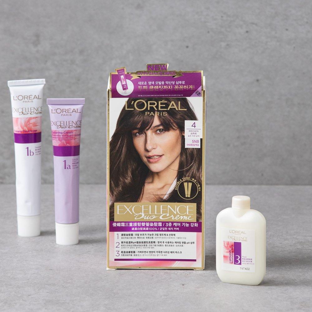 

L Oréal Paris Excellence Duo Cream No. 4