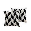 Nordic Throw Pillowcase Without Core Jacquard Single-sided Sofa Living Room Cushion Simple High-end Bedroom Bay Window Pillowcase