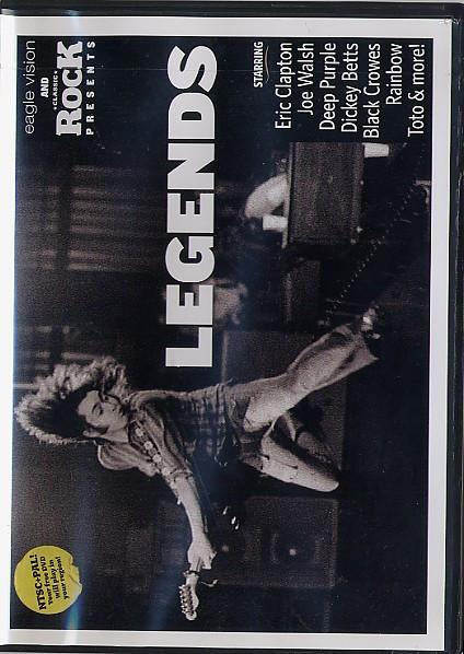 DVD VARIOUS Legends ROC104DVD0407 Classic Rock 2007 UK Rock Used