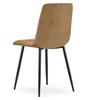 KARA Chair - Brown Velvet / Black Legs X 4