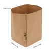 Waterproof Food Storage Bag Washable Washed Kraft Paper Snacks Bags Waterproof Bag  Food Storage