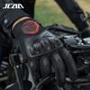 Gants de Moto Légers en Mesh Hommes Femmes - Doigts Entiers Équipement de Protection pour la Conduite Rue Tout-Terrain Trajet Quotidien