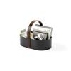 Official Umbra Bellwood Kitchen Storage Caddy, Black/Walnut