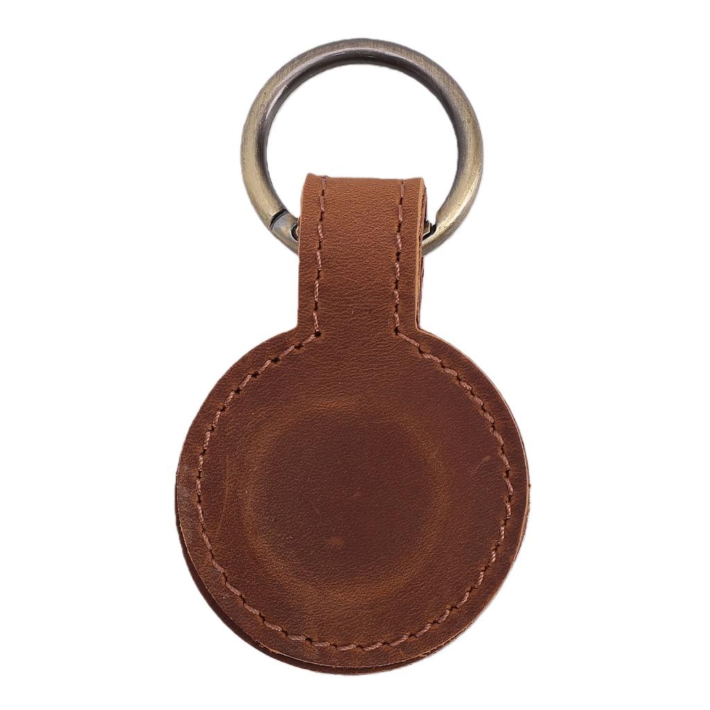 Clip Magnético para Sombrero para Viaje en Bolso Manos Libres Cuero PU Imán Fuerte Soporte Clip para Sombrero Forma Redonda Marrón