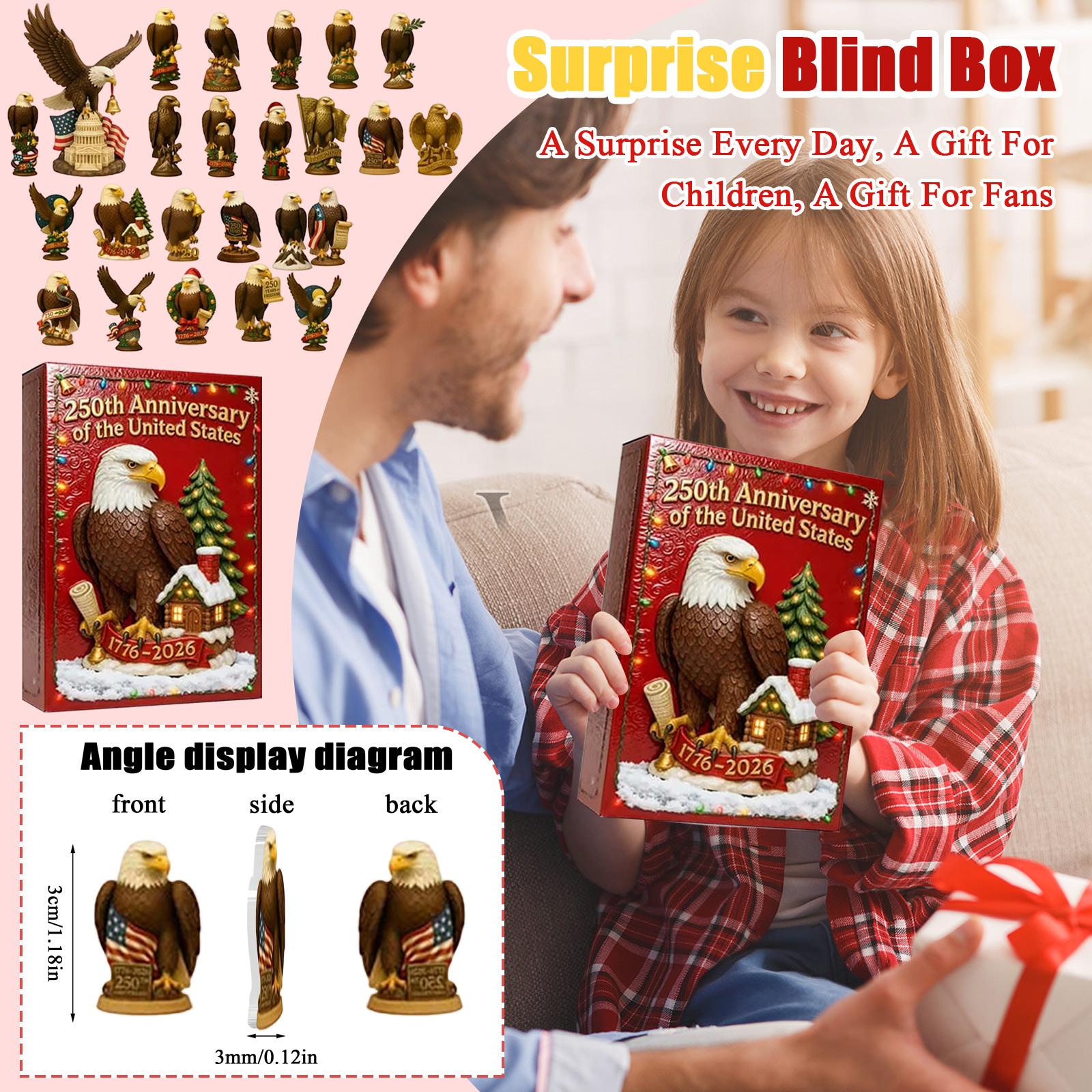 

24-денний Календар зворотного відліку, Адвент-календар, Сюрприз щодня, Подарунок для дітей, Подарунок для фанатів One Size