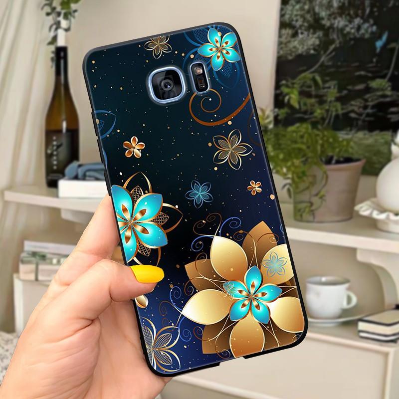 For Samsung Galaxy S7 edge Case Cover Cute Letters Soft Silicone Coque Phone Case For Samsung s 7 S7 edge S7edge G930 G935 cases