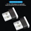 Car Mini USB LED Atmosphere Lights Decorative Lamp Auto Interior Light Portable Plug Ambient Emergency Lights Car Accessories