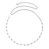 Fashionable Single-Layer Tassel Minimalist Style Rhinestone Waist Chain Women Body Chain Jewelry Clothing Accessories Gifts