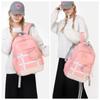 BAIJIAWEI Autumn New Sweet Junior High School Schoolbags for Girls Grades 5 To 6 Large Capacity Burden Reducing Backpack Teenager Multi-layer Book Bag