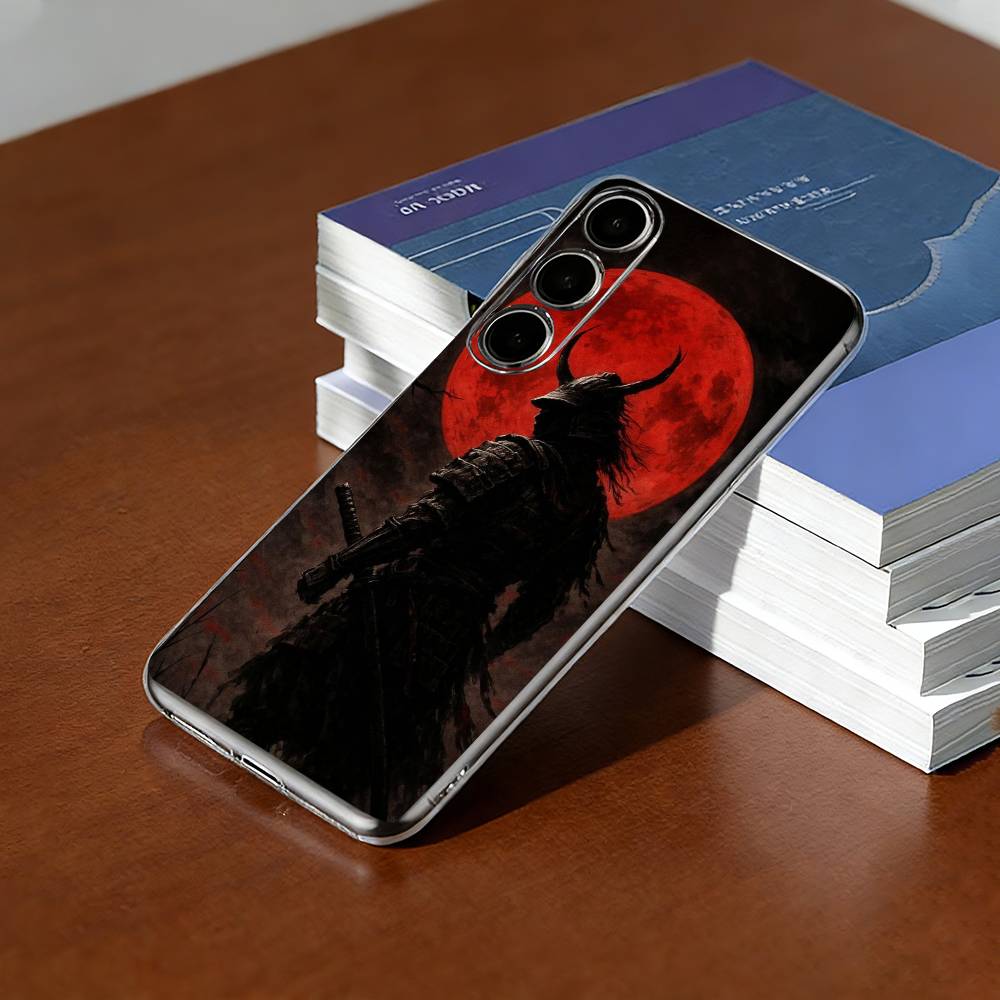 Японский B-Bushido Чехол для телефона Самурай Прозрачный Силикон Мягкий Для SamsungA10,12,20,21S,30,31,40,50,51,52,70,71