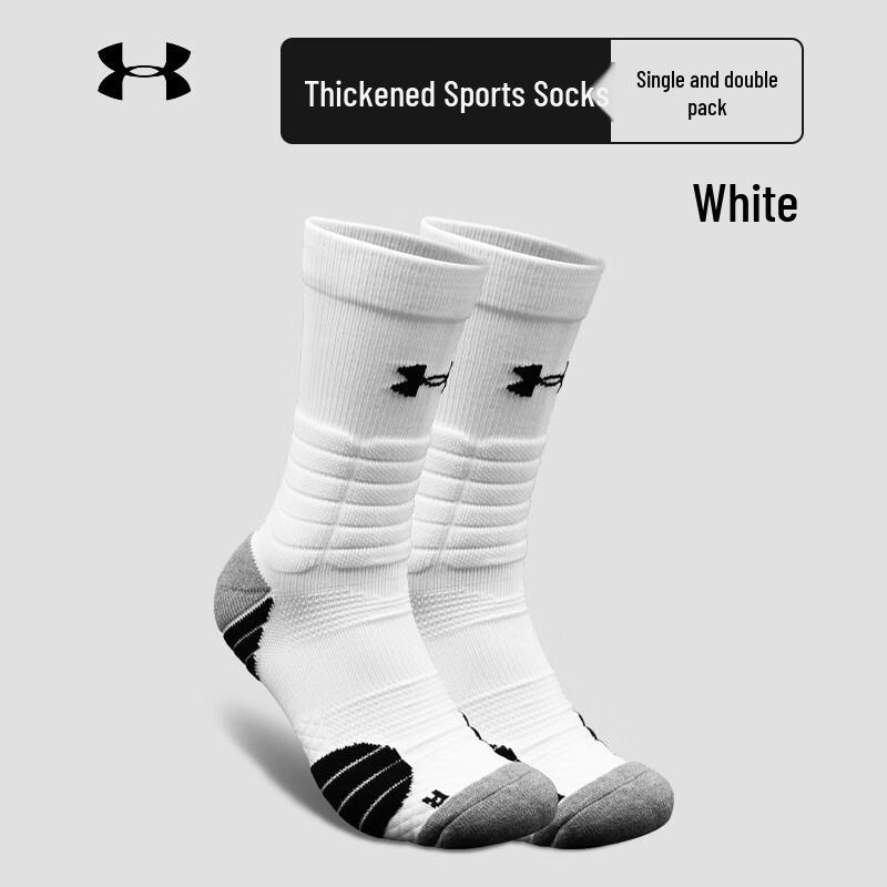 

Under Armour Men s Cushioned Athletic Crew Socks L (EU 39-43)