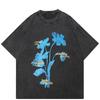Streetwear Wearable Poetry T-Shirt Cotton Tshirt Unisex Tops Tees Summer Short Sleeves T Shirt