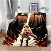 Cartoon A-Attack On Titan Printed Blankets Picnic Blanket Warm Flannel Blankets Home Bed Linings Blankets for Beds Birthday Gift