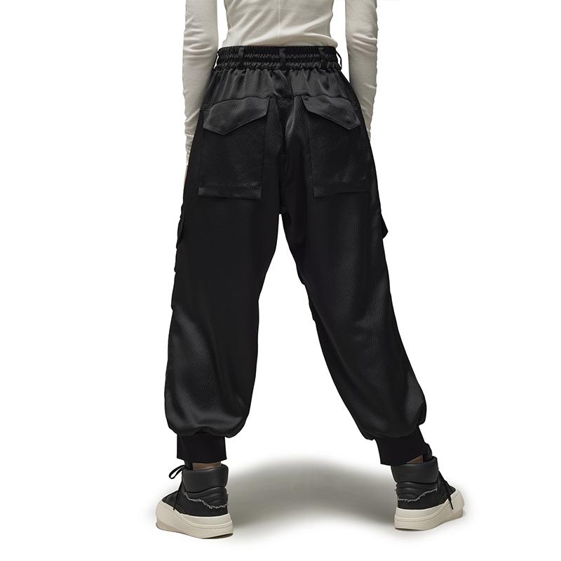 Y-3 Tch Seer Crg Pants Multi-Pocket Casual Joggers Women Pants Black IR7100