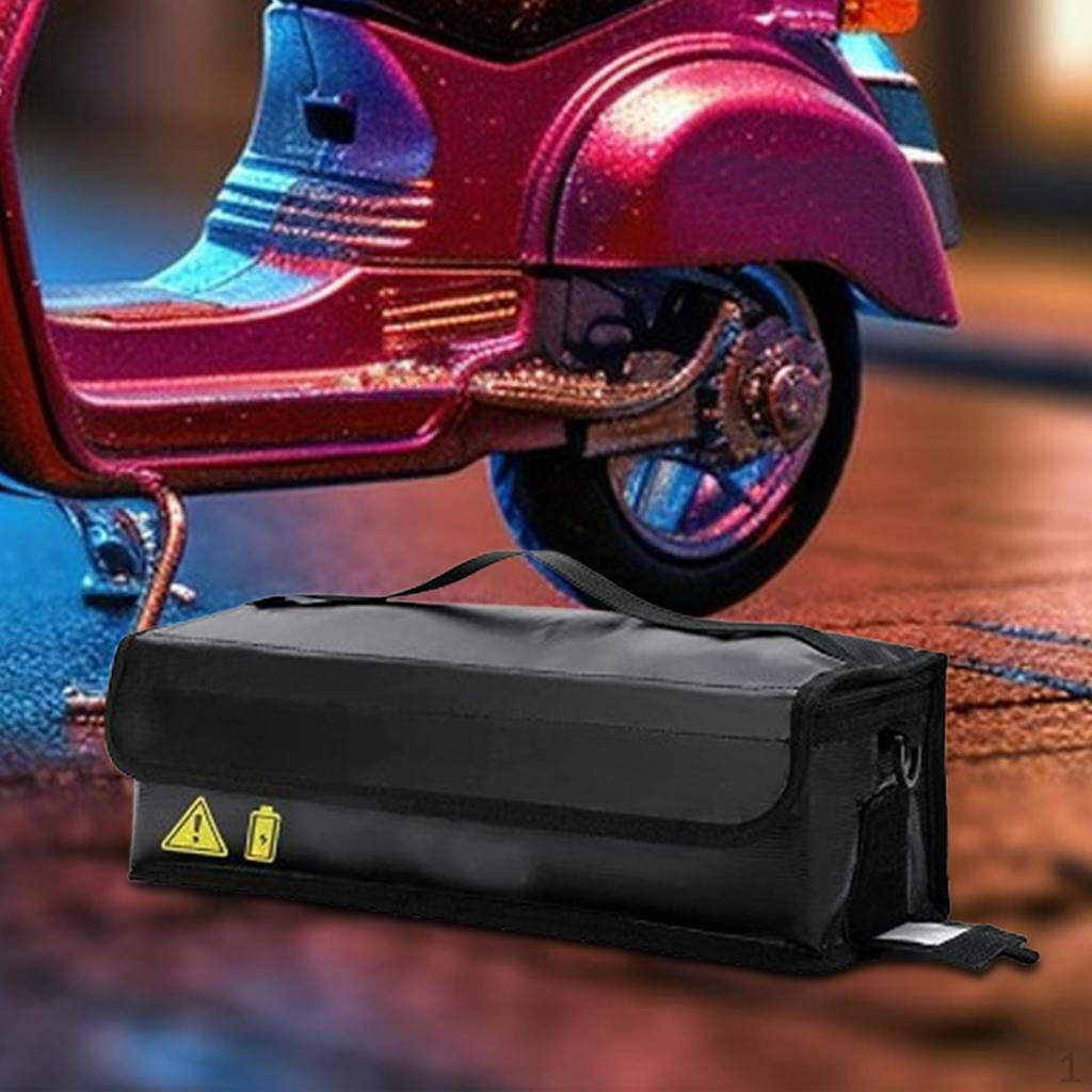 Электрический велосипед зарядное устройство сумка чехол огнестойкий протектор — фото 11