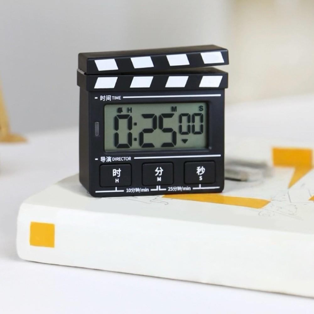 Multifunctional Movie Clapper Board Timer Electric Magnetic Cooking Timer  Baking