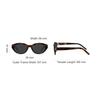 Saint Laurent Classic Logo Irregular Frame Sunglasses Unisex Sunglasses Tortoise M148/F003