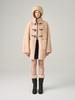 Hunch High-Neck Duffle Shearing Bear Mustang (L/Beige)