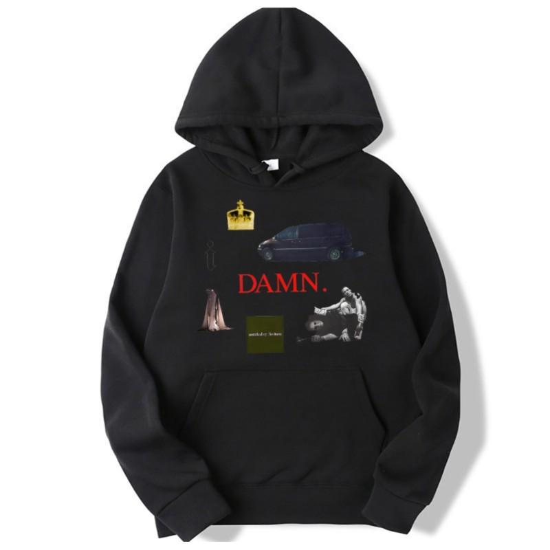 Kendrick Lamar Pack Hoodies Men Clothing Sweatshirts Hoodie. Hip Hop Collage Graphic Print Streetwear Pullover Sweatshirt