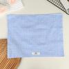 Cotton Plaid Decorative Placemat Heat Insulated Coaster for Rustic Wedding Table Setting Cushion Pad