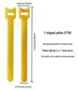 Nylon T-Type Self-Adhesive Hook and Loop Cable Ties