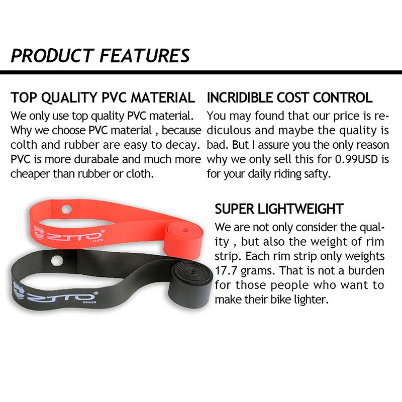 Bike Tire Pad Nylon Pvc 26 20 Inch Wide Inner Tube Explosion-Proof Anti-Stab Belt Rim Liner Anti-Puncture Tape Tyre