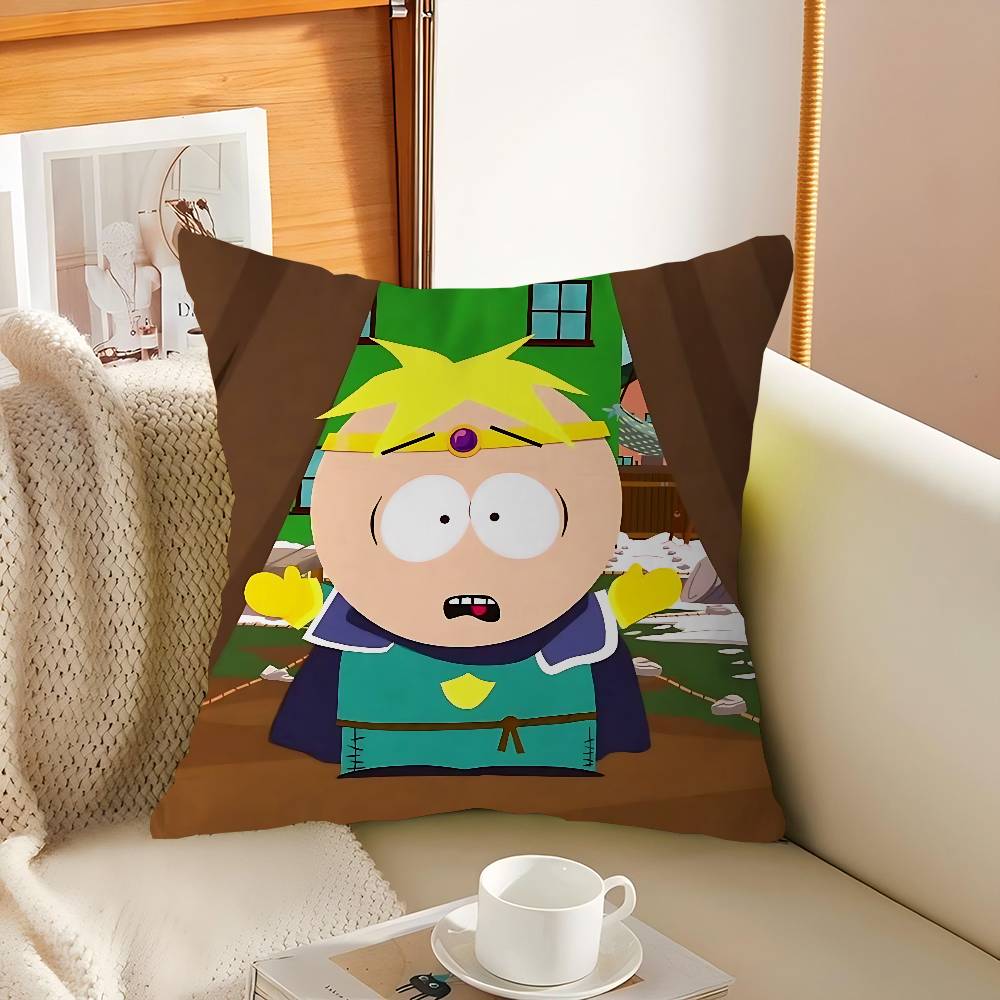 

Anime South Park Butters Personalized Picture Text Home Decorative Pillows Household Gifts 45x45cm 16x16Inch