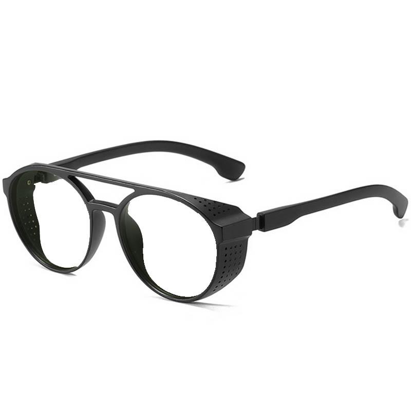 Anti-glare Oval Prescription Myopia Sunglasses Finished Male Female Colorful Lens Diopter Glasses 0 -0.5 -0.75 To -6.0