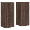 VidaXL Supports pour plantes 2 pcs chêne marron bois d'ingénierie, support de fleurs, support de pot, support pour plantes 852930