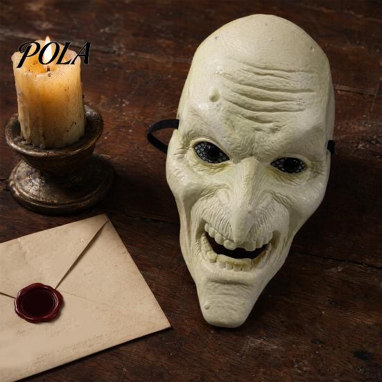 Durable Halloween Party Decoration Scary Masque for Adults, Creepy Full Face Detailed Horror Styling Masque, Masquerade Cosplay Costume or Accessory