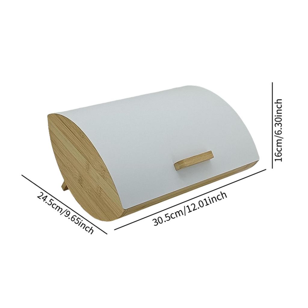 Portapane Elegante Contenitore Multiuso per Dispensa Organizzazione Casa
